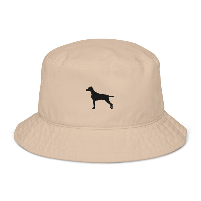 Embroidered Organic Cotton Bucket Hat (Floppy Ears & Tail)