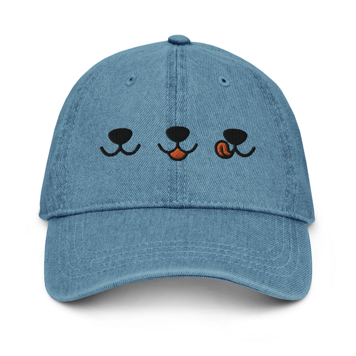 Happy Dog Denim Hat
