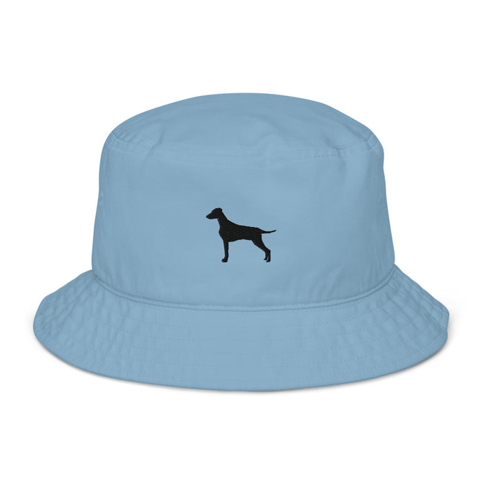 Embroidered Organic Cotton Bucket Hat (Floppy Ears & Tail)