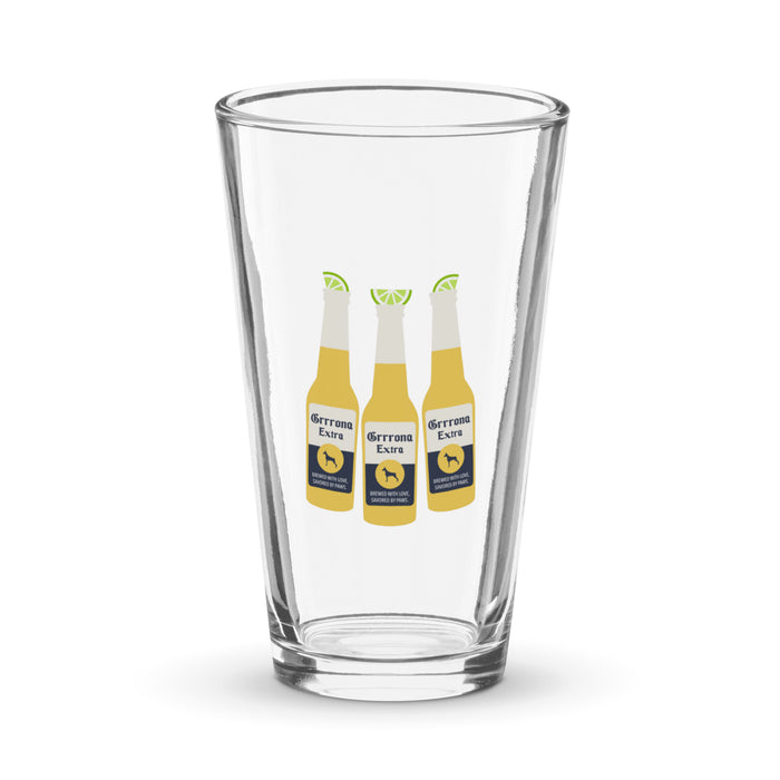 GrrrRona Pint Glass