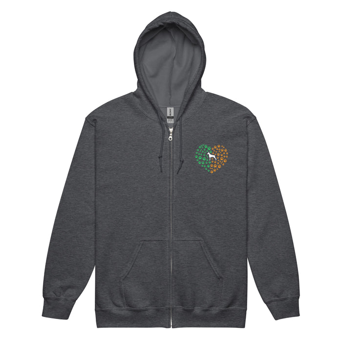 Irish Flag Zip Hoodie