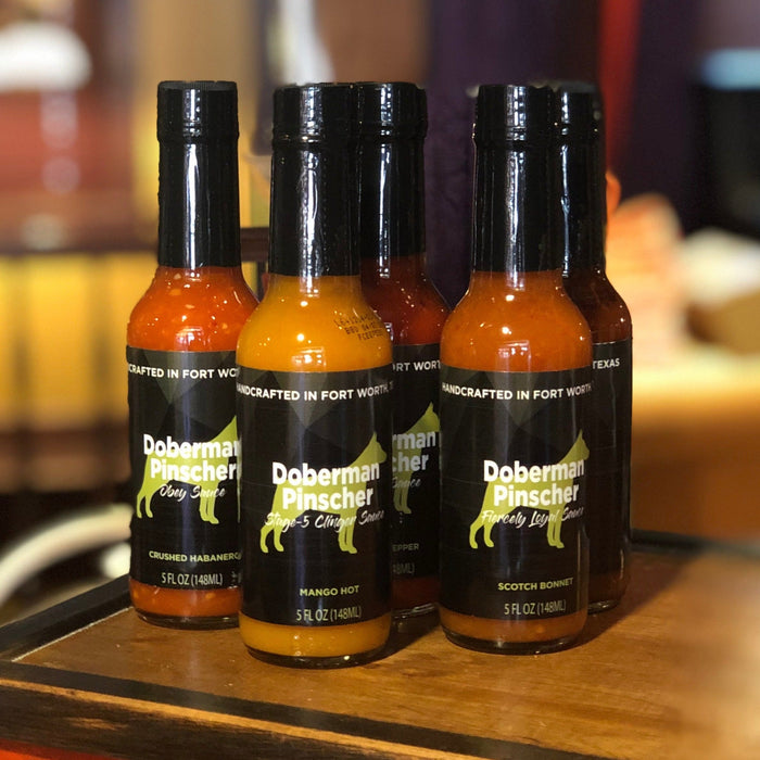 Doberman Hot Sauce 5-Pack