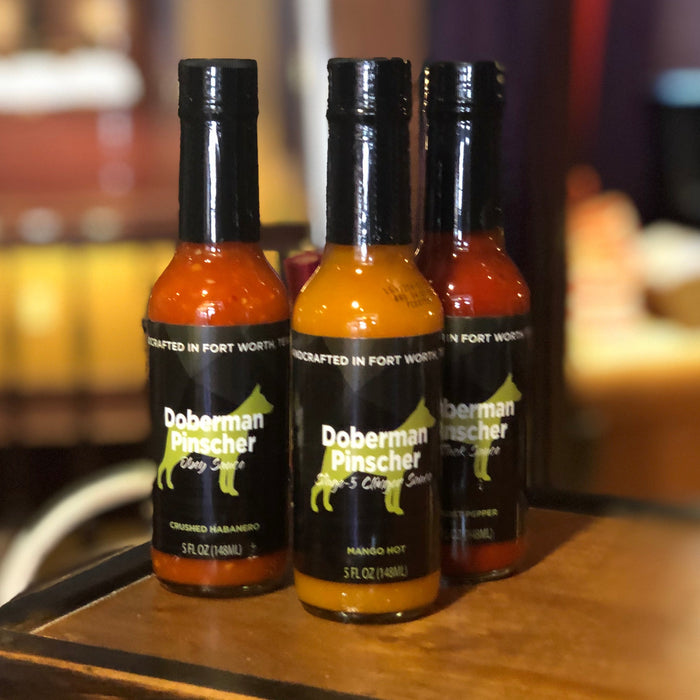 Doberman Hot Sauce 3-Pack
