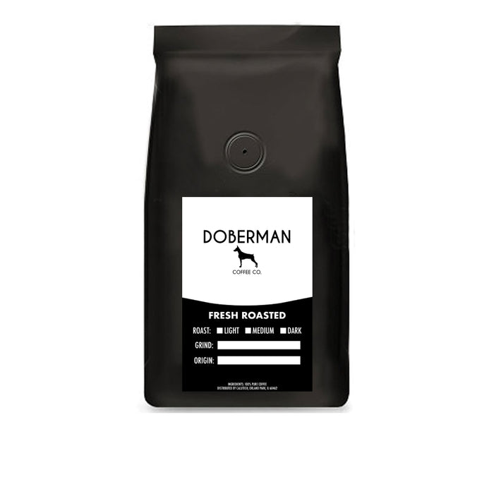 Mixed Doberman Half Caff Blend