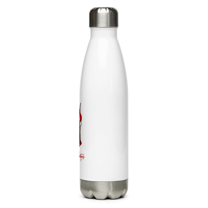Red Doberman Water Bottle