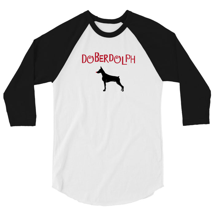 "DoberDolph" 3/4 Sleeve Shirt