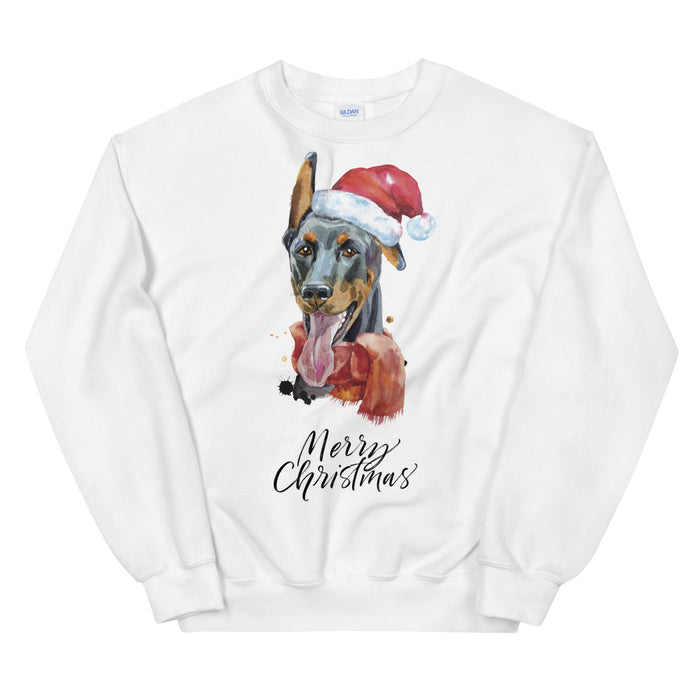 "Santa's Doberman" Sweatshirt