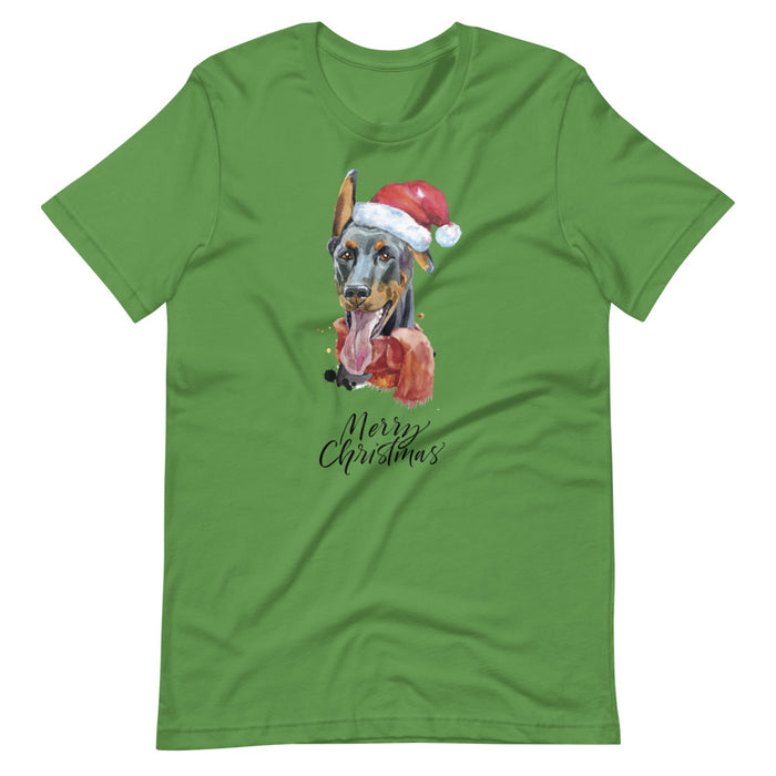 "Santa's Doberman" Tee