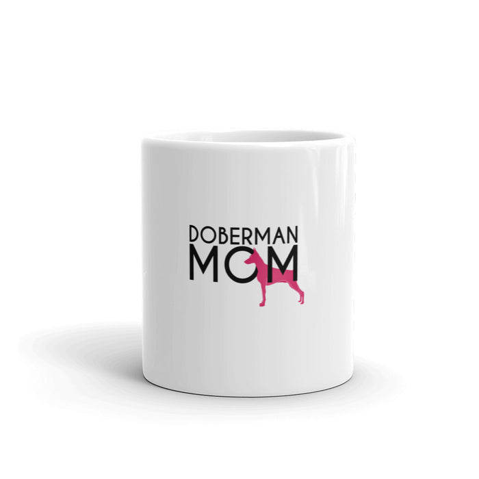 Doberman Mom, Mug
